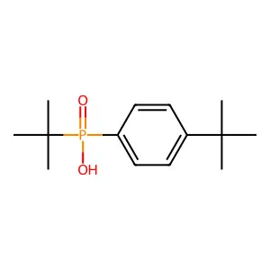 叔丁基(对叔丁基苯基)次膦酸 structure