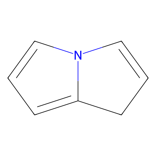 1H-pyrrolizine structure