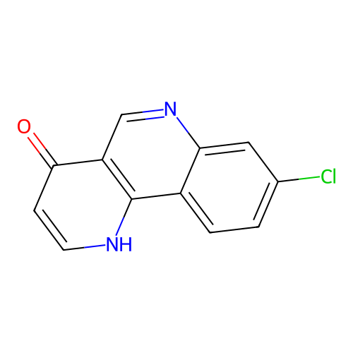 8-Chlorobenzo[h][1,6]-naphthyridin-4-ol structure