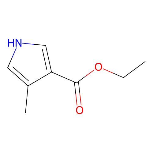 Ethyl 4-methyl-1h-pyrrole-3-carboxylate structure