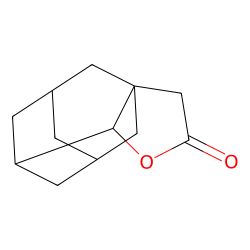 4-Oxatetracyclo[6.3.1.16,10.01,5]tridecan-3-one structure