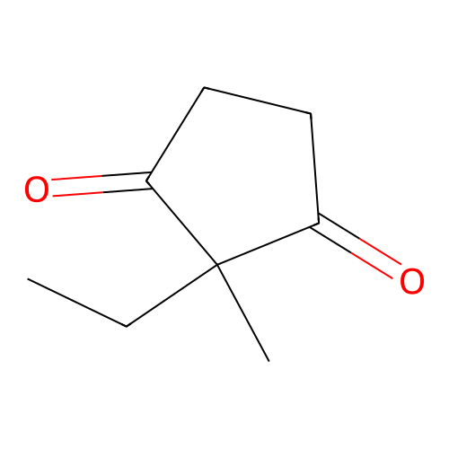 1,3-Cyclopentanedione, 2-ethyl-2-methyl- structure