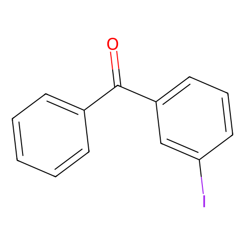 3-Iodobenzophenone structure