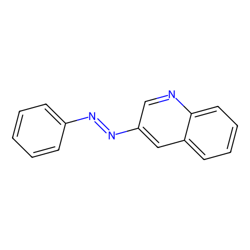 Quinoline, 3-(phenylazo)- structure