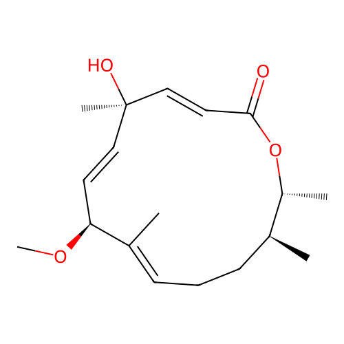 Albocycline structure