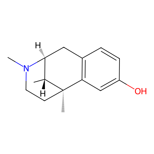 Metazocine, (+)- structure