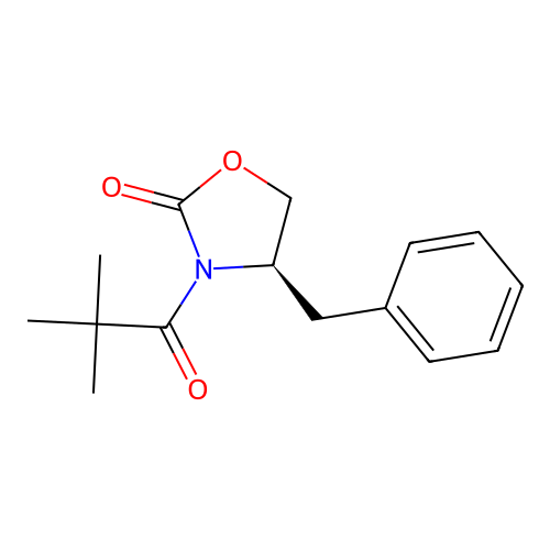 (4R)-3-(2,2-Dimethyl-1-oxopropyl)-4-(phenylmethyl)-2-oxazolidinone structure
