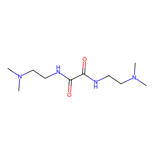 Ethanediamide, N,N'-bis[2-(dimethylamino)ethyl]- structure