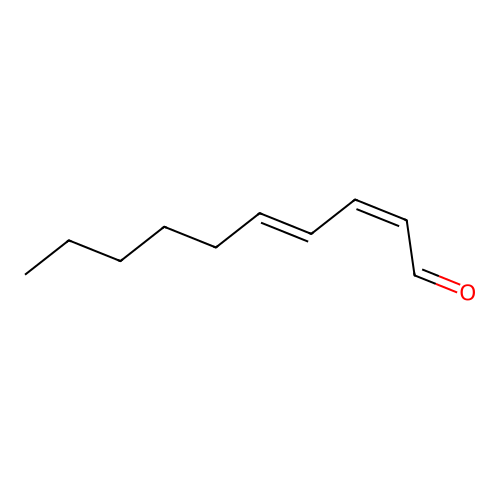 (E,E)-2,4-癸二烯醛 structure