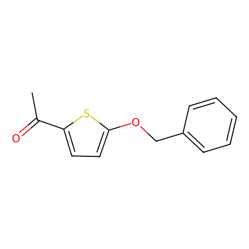 1-(5-Phenylmethoxythiophen-2-yl)ethanone structure