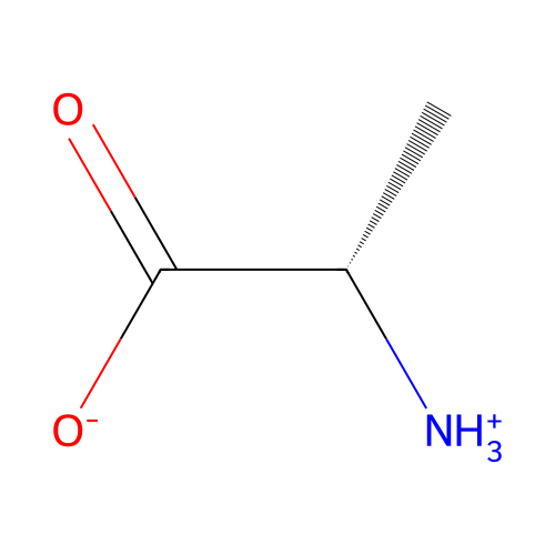 丙氨酸 structure