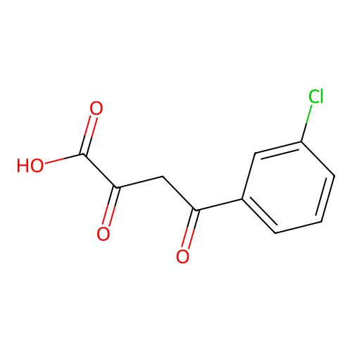 3-Chloro-|A,|A-dioxobenzenebutanoic acid structure