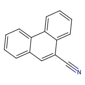 9-菲甲腈 structure