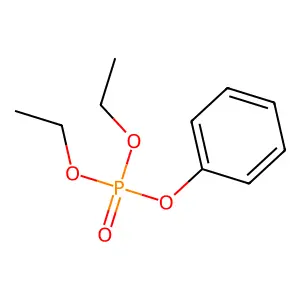 磷酸苯基二乙酯 structure