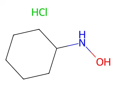 N-Cyclohexylhydroxylamine hydrochloride structure