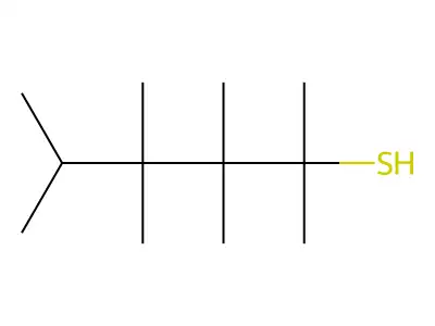 叔十二硫醇 structure