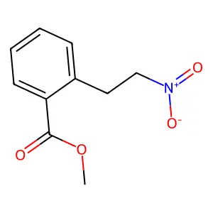 Methyl 2-(2-nitroethyl)benzoate structure
