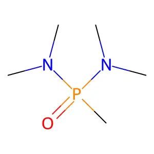 五甲基膦酰二胺 structure