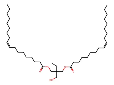 [2-(Hydroxymethyl)-2-(octadec-9-enoyloxymethyl)butyl] octadec-9-enoate structure