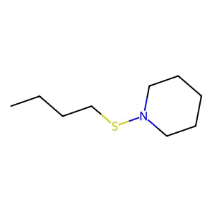 Butylthiopiperidine structure