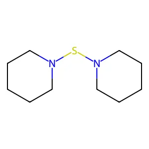Piperidine, 1,1'-thiobis- structure