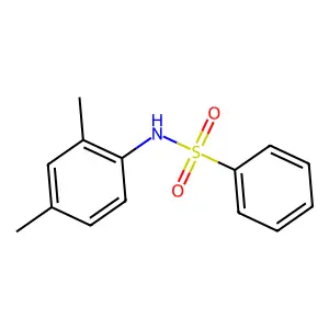 2',4'-Dimethylbenzenesulfonanilide structure