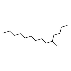 5-Methyltetradecane structure