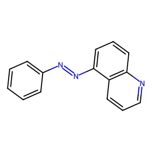 Quinoline, 5-(phenylazo)- structure