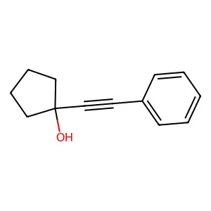 1-(Phenylethynyl)-1-cyclopentanol structure