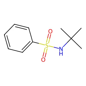 N-(1,1-Dimethylethyl)benzenesulfonamide structure