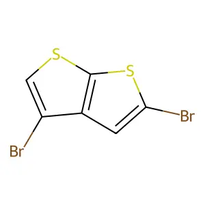 2,4-Dibromothieno[2,3-b]thiophene structure