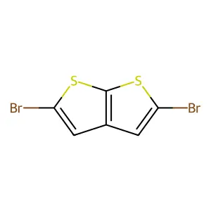 Thieno(2,3-b)thiophene, 2,5-dibromo- structure