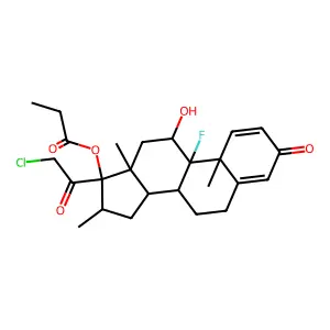 丙酸氯倍他索 structure