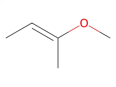 2-Methoxybut-2-ene structure