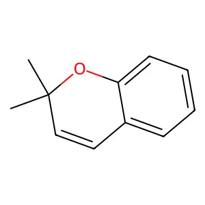 2,2-Dimethyl-2H-1-benzopyran structure