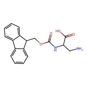 Fmoc-Dap-OH structure