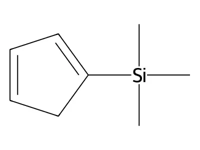 5-(Trimethylsilyl)-1,2,3,4,5-pentamethyl-1,3-cyclopentadiene structure