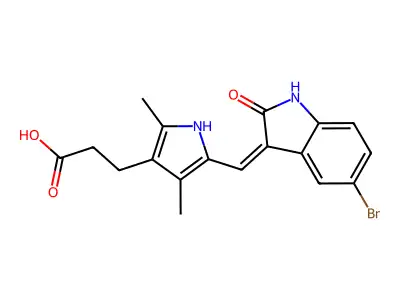 3-substituted indolin-2-one 16b structure