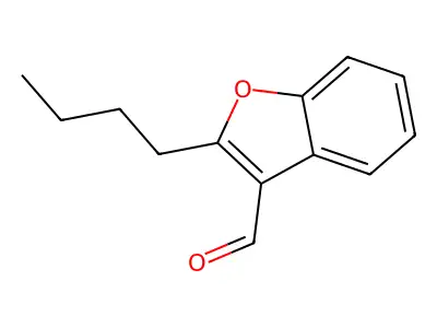 2-Butyl-1-benzofuran-3-carbaldehyde structure