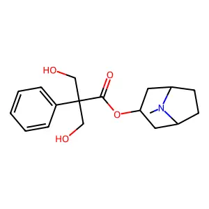 Oxymethylatropine structure