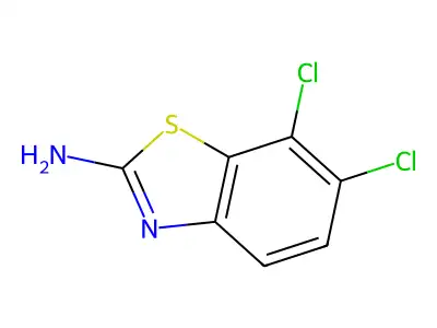 2-Amino-6,7-dichlorobenzothiazole structure