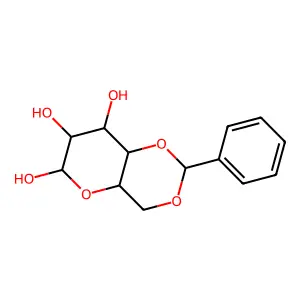 Benzylidene glucose structure