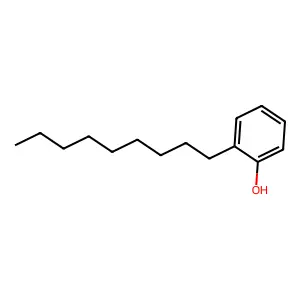 Nonylphenol structure