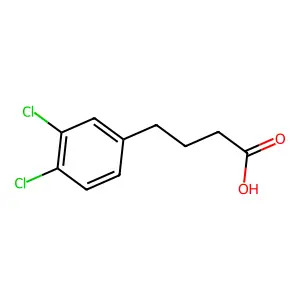 4-(3,4-Dichlorophenyl)butanoic acid structure