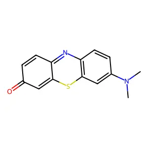 3H-Phenothiazin-3-one, 7-(dimethylamino)- structure
