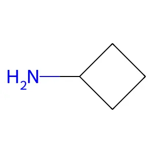 环丁胺 structure