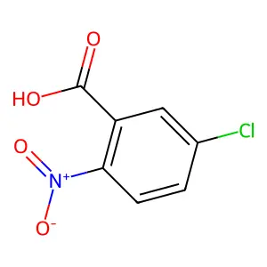 5-Chloro-2-nitrobenzoic acid structure