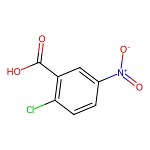2-氯-5-硝基苯甲酸 structure
