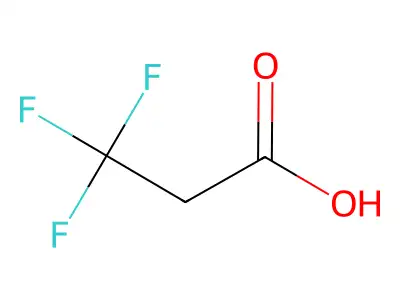 3,3,3-Trifluoropropionic acid structure