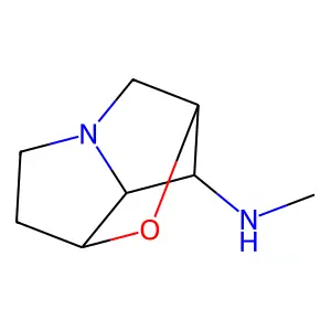 黑麦草碱 structure